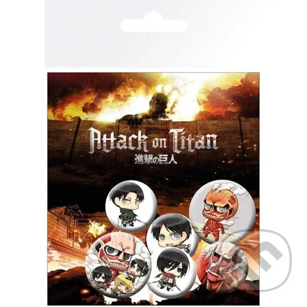 Sada odznakov Attack on Titan