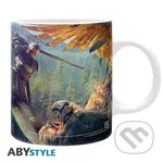Zaklínač keramický Hrnček 320 ml - Geralt a Gryf