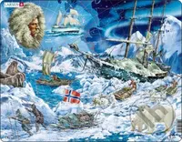 Výprava na Severný pól - loď Fram (NB7) - puzzle z kategorie Naučné puzzle