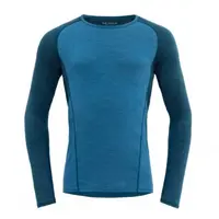 Devold RUNNING MERINO 130 SHIRT MAN Pánské triko, modrá, velikost