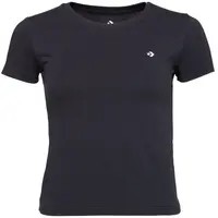 Converse SLIM JERSEY Dámské tričko, černá, velikost