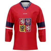 Střída FAN ČR EHT Hokejový dres, červená, velikost