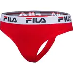 Fila WOMAN STRING Dámské kalhotky, červená, velikost