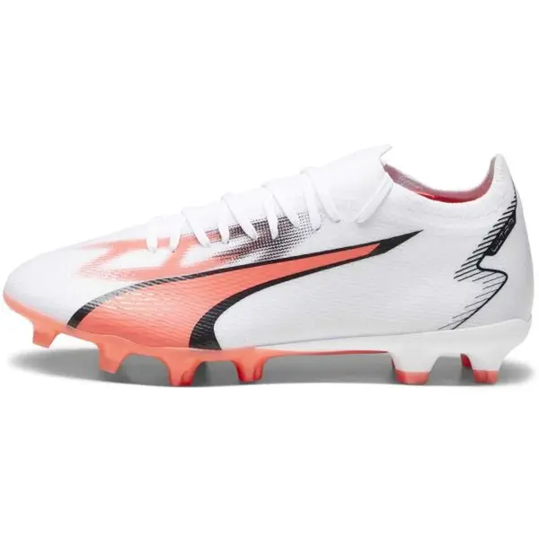 Puma ULTRA MATCH FG/AG Pánské kopačky, bílá, velikost 44.5