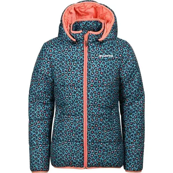 Lotto LEVHARD Dětská lehká prošívaná bunda, tyrkysová, velikost 116-122