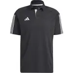 adidas TIRO23 C CO PO Pánska polo košeľa, čierna, veľkosť