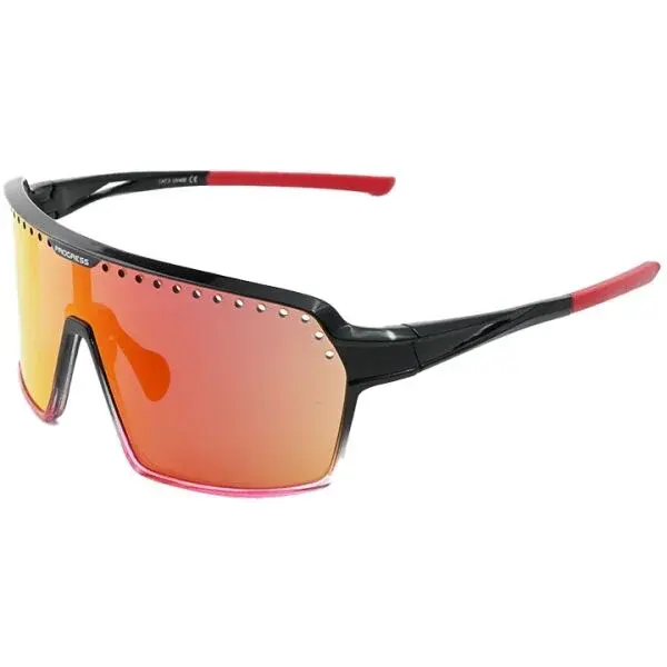 PROGRESS ENDURO Športové slnečné okuliare, čierna, veľkosť