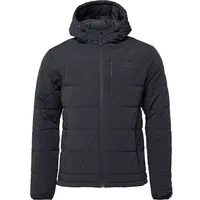 Lotto HAMPUS Pánská lehká prošívaná bunda s kapucí, černá, velikost XXL