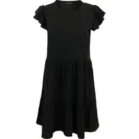 ALPINE PRO OZERA Dámské šaty, černá, velikost