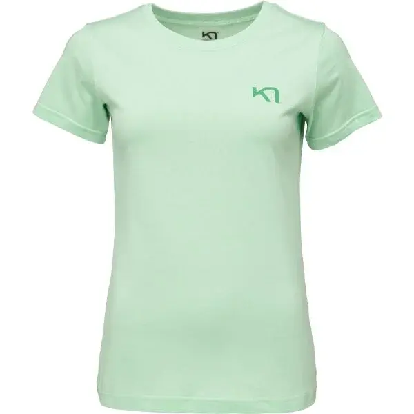 KARI TRAA KARI TEE Dámské tričko, zelená, velikost