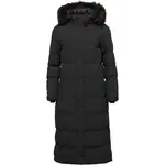 Willard GILDA Dámský dlouhý prošívaný kabát, černá, velikost XXL