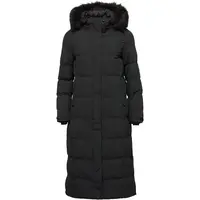 Willard GILDA Dámský dlouhý prošívaný kabát, černá, velikost XXL