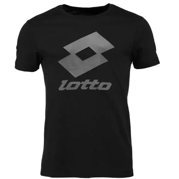 Lotto SMART IV TEE Pánské tričko, černá, velikost XXL