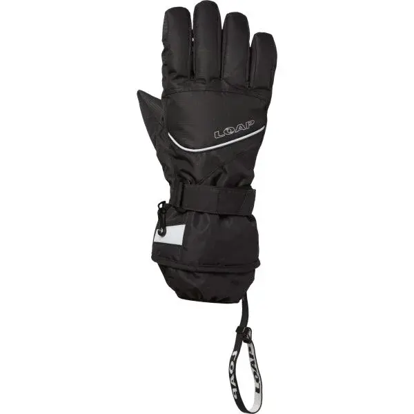 LOAP RODAR Pánské lyžařské rukavice, černá, velikost