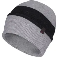 Willard ANDYS Pánská pletená čepice, šedá, velikost