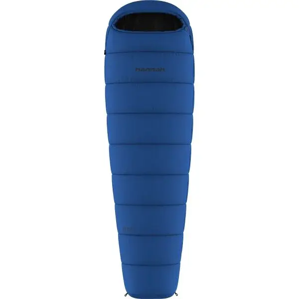 Hannah BIKE 100 Lehký spací pytel, modrá, velikost 215 cm - pravý zip