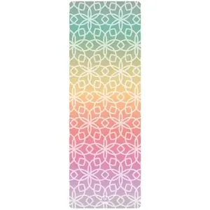 YOGGYS TRAVEL YOGA MAT 1.5 MM Podložka na jógu cestovní, růžová, velikost