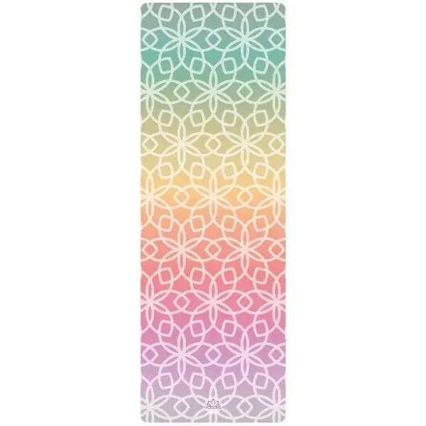 YOGGYS TRAVEL YOGA MAT 1.5 MM Podložka na jógu cestovní, růžová, velikost