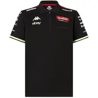 Kappa ACRIZ VR46 Pánská polokošile, černá, velikost