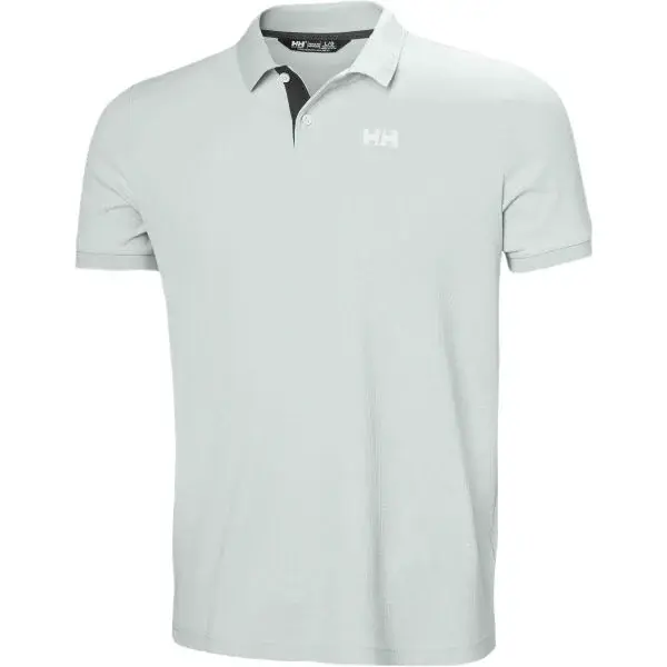 Helly Hansen OCEAN POLO UPF 50+ 2.0 Pánské polo triko, šedá, velikost