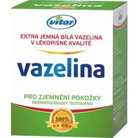 VITAR VAZELINA EXTRA JEMNÁ BÍLÁ, 110 G Kosmetika, , velikost