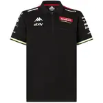 Kappa ACRIZ VR46 Pánská polokošile, černá, velikost