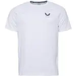 CASTORE SS T-SHIRT Sportovní pánské triko, bílá, velikost XXL