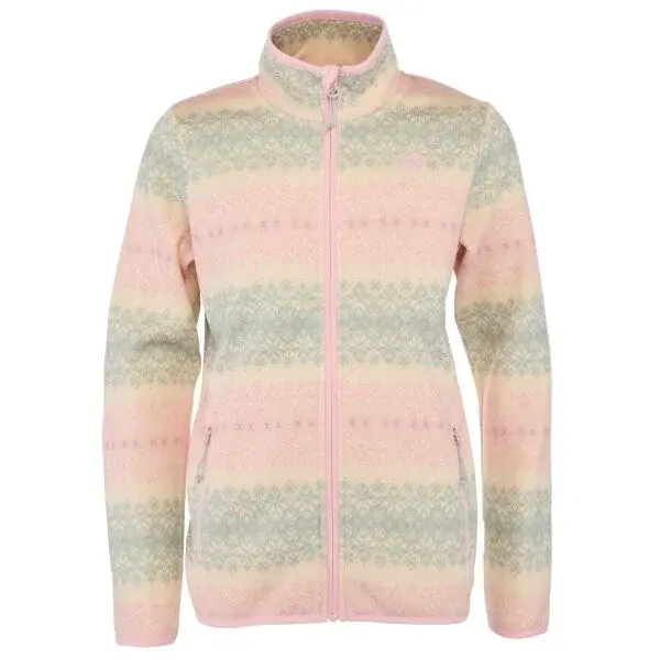 Lotto VLOCKA Dívčí mikina svetrového vzhledu, šedá, velikost 128-134