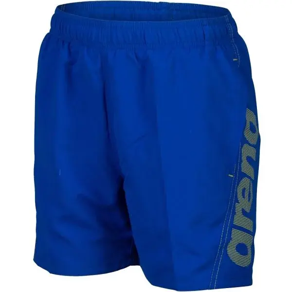 Arena FUNDAMENTALS JR Chlapecké sportovní šortky, modrá, velikost 8-9Y