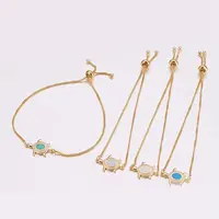 Adjustable Brass Bolo Bracelets