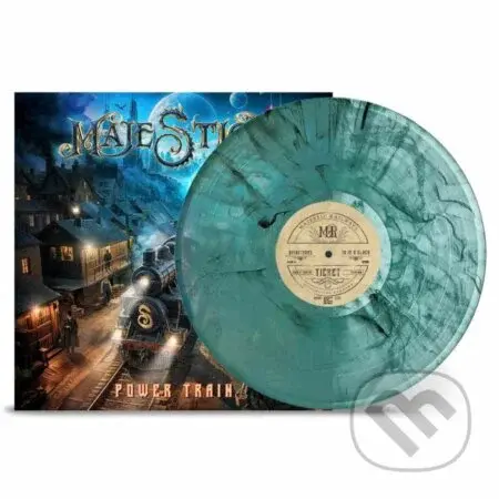 Majestica:  Power Train (Turquoise) LP - Majestica