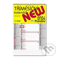 New 2026 nástěnný kalendář