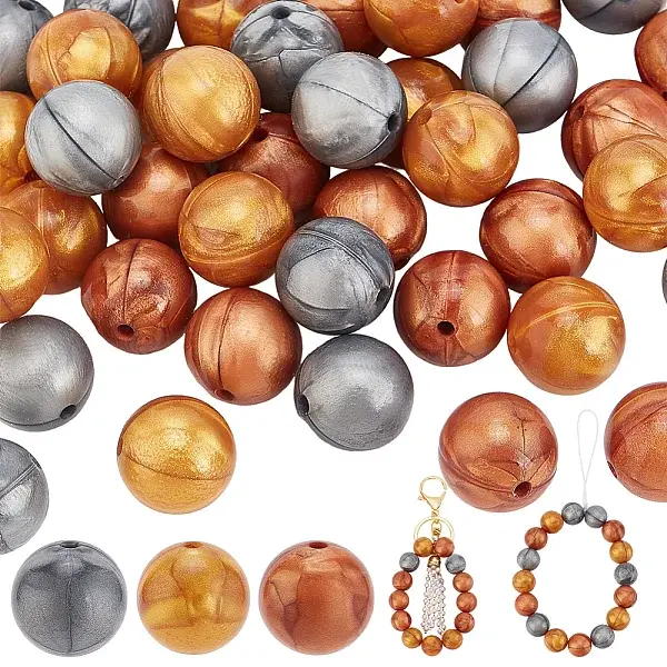 Food Grade Silicone Focal Beads