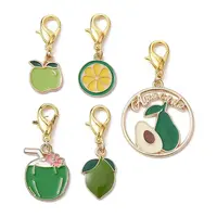 Fruits Alloy Enamel Pendant Decorations