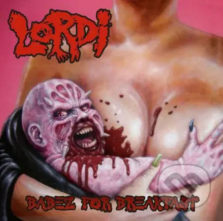 Lordi: Babez For Breakfast / Pink Red  LP - Lordi