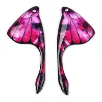 Epoxy Resin Wing Pendants