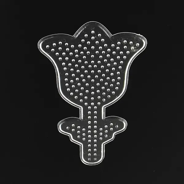 Rose Flower ABC Plastic Pegboards Used for 5x5mm DIY Fuse Bead