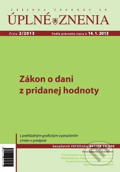 Úplné znenia 2/2013