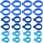 60Pcs 3 Style Silicone Pendant