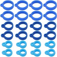 60Pcs 3 Style Silicone Pendant