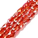 Electroplate Glass Beads Strands