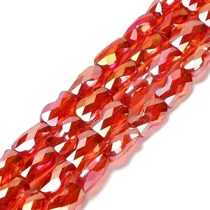 Electroplate Glass Beads Strands