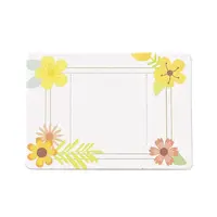 Rectangle Paper Hair Clip Display Cards