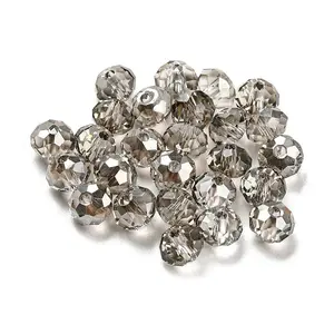 Transparent Electroplate Glass Beads