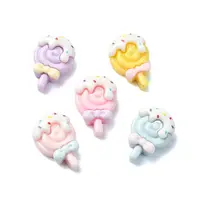 Macaron Color Opaque Resin Decoden Cabochons