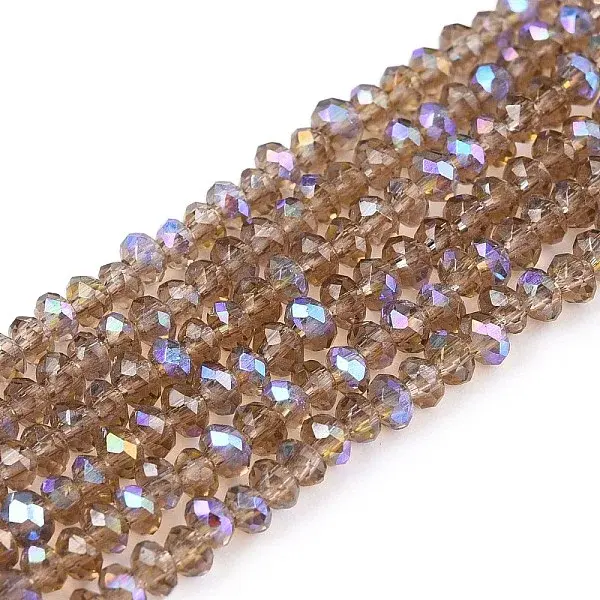 Electroplate Glass Beads Strands