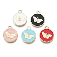 Alloy Enamel Pendants