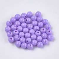 Opaque Plastic Beads