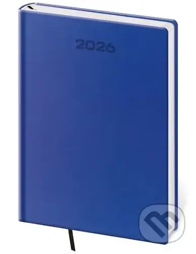 Týdenní diář 2026 A5 Soft modrý