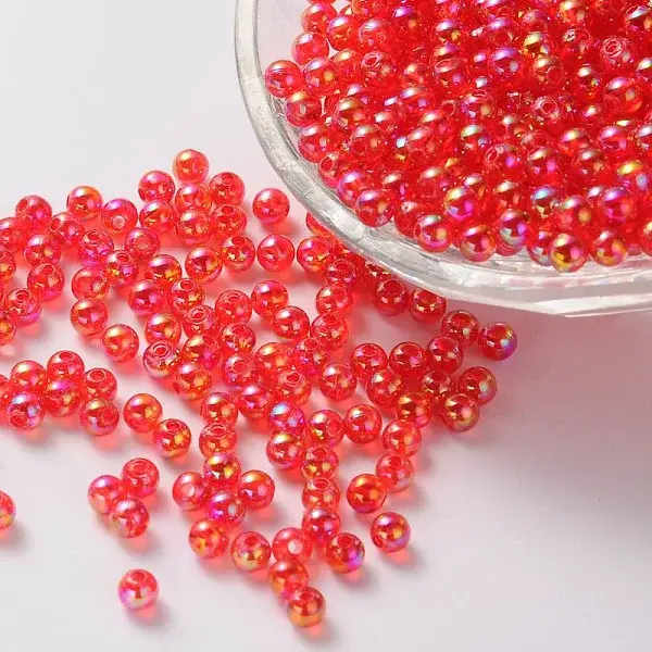 Eco-Friendly Transparent Acrylic Beads